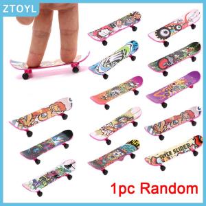 ZTOYL  1X Mini Finger Board Skateboard Novelty Kids Boys Girls Toy Gift Party