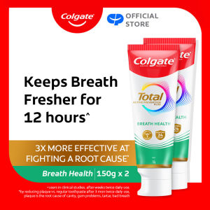 Colgate Total Breath Health Toothpaste 150g x2