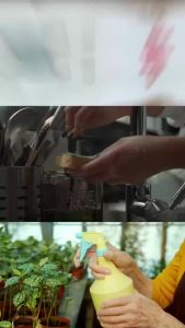 TOP GLOVE Reusable Household Rubber Glove Flocklined Kitchen Yellow Dishwashing Multipurpose1 Pair Per Pack 橡胶手套多功能家用厨房