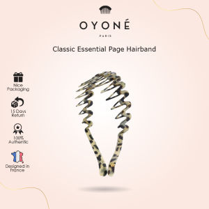 Oyone Paris Page Hairband [Classic Essential] Hair Accessories Headband Cekak Rambut Perempuan 发箍