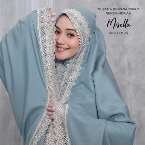Mukena Dewasa Amira Exckusive 2in 1 Katun Premium Free Tasbih +Tas