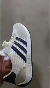 [Free Shipping] Summer Mesh Breathable Hollow MenS Shoes Low-Top Lace-Up White Sneakers MenS Sports Casual Shoes
