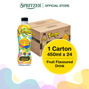Spritzer Tinge Flavoured Drink Lemon (450ML X 24)