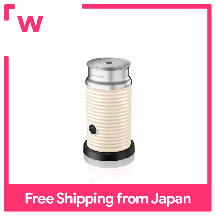 Nespresso Aeroccino White Milk Heating Whisk 3594-JP-WH