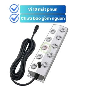 Vỉ phun sương siêu âm 10 mắt phun
