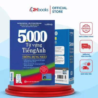 Sách 5000 Từ vựng Tiếng Anh thông dụng nhất - HHB