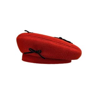 LUMIQLO Mũ nồi nỉ Mũ nồi len Mũ Beanie Giáng sinh Mũ Lưỡi Trai phẳng Ấm áp mùa đông Mũ beret Dành cho Nữ
