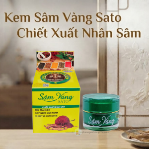 Kem Sato Mụn Thâm Chiết Xuất Nhân Sâm 6g