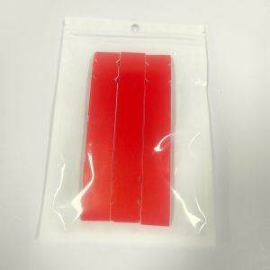 SKJK 3PCS Three Sizes Pickleball Racket Edge Sticker Multicolor PU Pickleball Racquet Sticker Tool Reduce Impact and Friction Frame Protective Tape