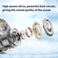 Trn Conch tai nghe hiệu suất cao DLC kim cương màng tai nghe nhét tai hiệu ứng dynamic hoán đổi cho nhau điều chỉnh vòi phun Bộ lọc tai nghe 3.5/2.5/4.4mm kết nối kim loại lỏng khoang thiết kế Audiophile chuyên nghiệp Hifi điều chỉnh âm nhạc IEM Tai nghe. 
