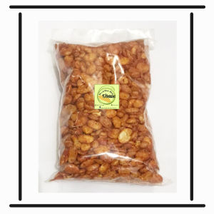 Kacang Koro Kulit - koro kupas asin balado pedas - camilan kacang kilo