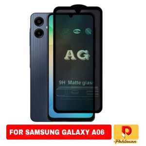 PROMO 2 INC 1 Tempered Glass Samsung Galaxy A06 Matte 9H Anti Fingerprint