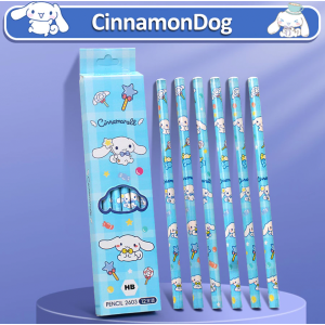 12pcs/Set Cartoon Sanrio Pencil Set Kuromi School Office Supplies Drawing Pencils