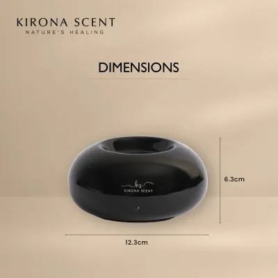 [KIRONA SCENT] Aromatic Pond Electric Burner | 100% Pure Essential Oil | Flameless Aromatherapy Home Decor Gifts