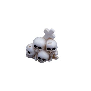 GINKG Đồ thủ công bằng nhựa Đồ trang trí nhỏ Halloween Mini Hoạt hình Đồ trang trí lễ hội ma Sáng Tạo Tiểu cảnh Đồ trang trí bí ngô Halloween