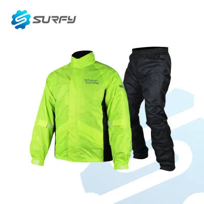MotoCentric Raincoat Jacket with Pants Breathable