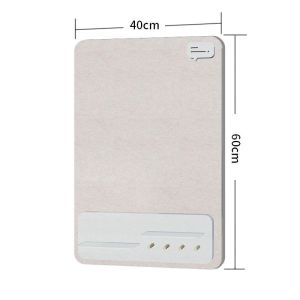 กระดานไม้ก๊อกติดผนังแบบไม่ต้องเจาะรู สำหรับติดรูปและสติกเกอร์