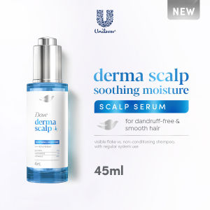 Dove Derma Scalp+ Soothing Moisture 3-in-1 Serum 45mL