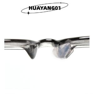 HUAYANG01 [HOT FASHION] 5คู่ Anti-SLIP ซิลิโคนแผ่นจมูกสำหรับแว่นตาแว่นตากันแดดแว่นตาแว่นตาแว่นตา