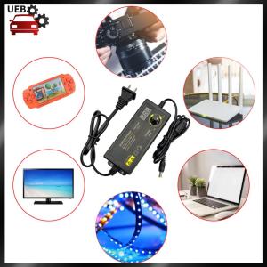[Ueb Wholesale Mall] ABS 3-36V 60W Power Switching Adapter Adjustable Voltage with LED LCD Digital Screen Portable Game Motor