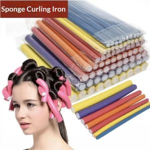Máy uốn tóc bọt biển cho những lọn tóc dễ không dùng nhiệt nhẹ nhàng trên tóc hoàn hảo cho khối lượng và kiểu dáng