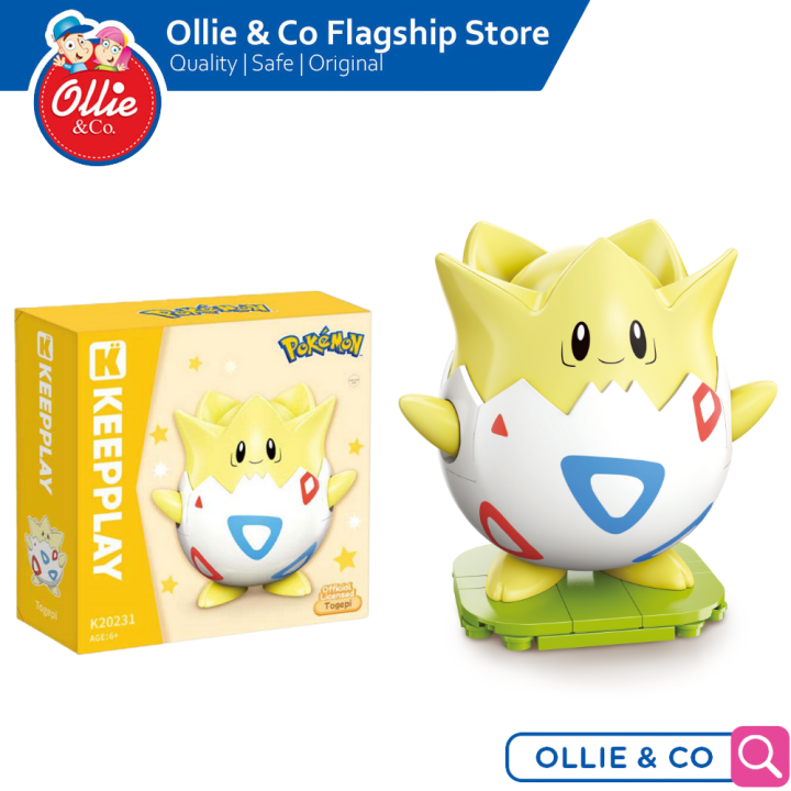 Keepplay Pokemon Kuppy-Togepi Building Blocks Gift for Kids, ages 6 years and above compatible with lego cogo Toys Bricks