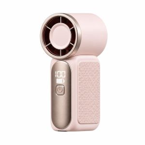 NOBLEE LED Display Mini Handheld Fan 100 Adjustable Settings High Speed Turbo Turbo Fan Portable Ultra-quiet Pocket Hand-held Fans Travel