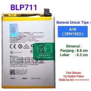 Baterai Original A1K CPH1923 BLP711 Batre Original Batrai