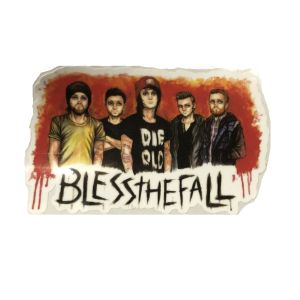 BLESS THE FALL ROCK N ROLL BAND VINYL STICKERS