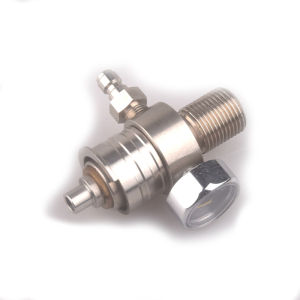 วาล์วกระบอกสูบแรงดันสูง M18x1.5 Pcp แบบคงที่ป้องกันการระเบิดกองทัพอากาศเดียวอุปกรณ์นิวเมติกส์ Co2นิ่ม
