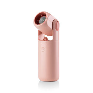 100-Speed Handheld Fan USB Rechargeable | Ultra-Quiet Brushless Motor | Powerful Cooling | Portable Mini Fan for Travel/Office/Home | Long Battery Life | 3-in-1 Stand/Hang/Hold Design