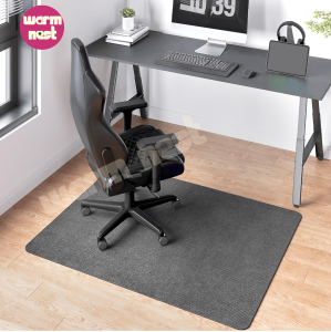 [SG Stock]Office Chair Mat Floor Protection Non-Slip Study Room Carpet Roller Leg Wheel Sound Cushion Cover Protector