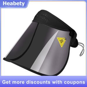【Heabety】 Outdoors Anti-UV Visor Sun Hat Men Women Foldable Sport Solar Protection Portable Face Cover Shield Sunshade Cap Summer Sun Hats
