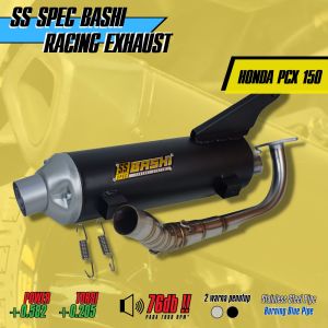 BASHI KNALPOT STANDAR RACING BASHI SS SPEC HONDA PCX EXHAUST STAINLESS