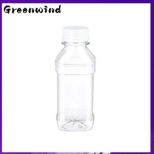【Greenwind】 10 20Pcs 100ml Clear Refillable Empty Bottles Plastic Leakproof Portable Juice Water Drink Containers Beverage Bottles