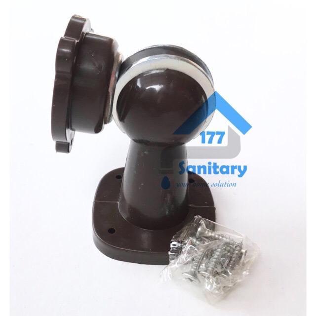 Doorstop%20Plastik%20PVC%20Murah%20Brown%20/%20Door%20Stop%20Pvc%20Penahan%20Magnet%20Pintu%20Door%20Stopper%20warna%20antik%20coklat%20tahanan%20pintu%20-%20Image%202