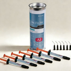 Korean Fluid Resin Dental Composite A2 A3 Flowable Light Cure Nano Hybrid Teeth Repair Filling Material Restorative