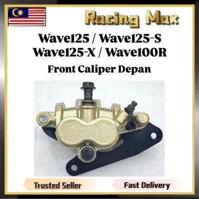 Front Brake Caliper Assy Depan Wave125 Wave125S Wave125X Wave100R Wave 125 S X 125S 125X Ultimo 100R Wave125-S Wave125-X Wave100-R Pump Pam Pum Brek Brak Pad Pads Kaliper