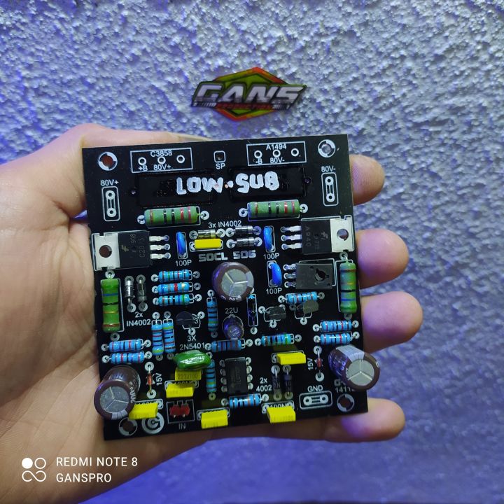 kit driver super socl 506 modif low-sub - driver socl 506 - kit power