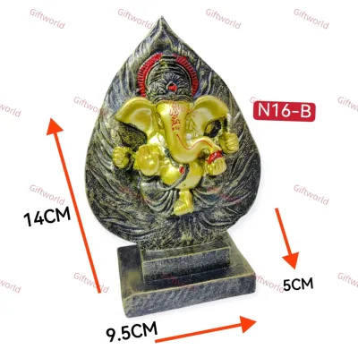 GANESHA / Ganapathy / Vinayagar -Indian God Premium Gold Statue * Malaysia Ready Stock **