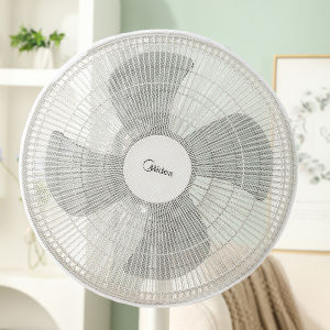 [CHỌN MÀU]-Lưới Trùm Bọc Quạt Chống Bụi Bẩn Có Dây Rút Bảo Vệ An Toàn Cho Bé Size Lớn 18 Inch