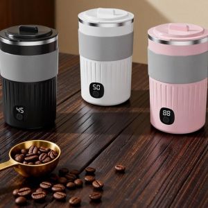 ZYJC 400mL Automatic Stirring Cup USB-Charging Rechargeable Rotating Blender Cup Smart ic Stirring Coffee Mug Hot Drink