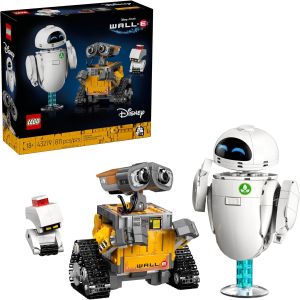 [BrickStory] LEGO Disney and Pixar WALL-E and EVE (43279)(811 Pieces) or 40619 Brickheadz Wall E