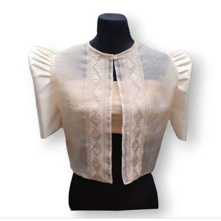 'Nene' Bolero Filipiniana Sleeves (Emerald Green)