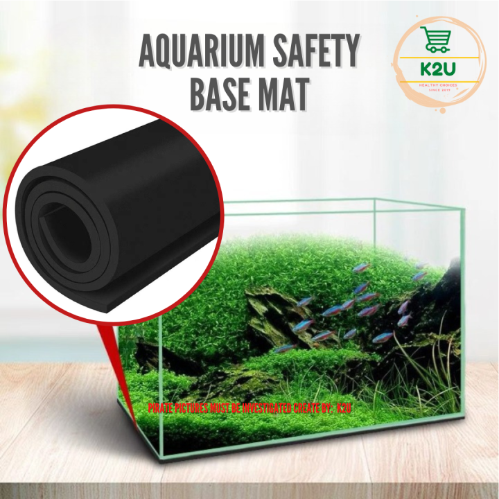 Fish tank outlet mat