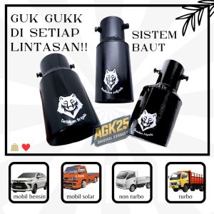 knalpot serigala srigala baud mobil bensin carry futura grandmax T120ss avanza xenia calya sigra mobil solar kijang L300 inova dutro elf Ragasa canter truck turbo dan non turbo