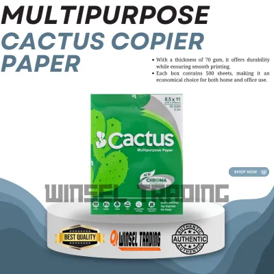 Cactus Multipurpose Paper Bond paper Copier Paper 70gsm