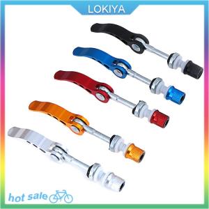 LOKIYA Bicycle Quick Release Aluminium Alloy Bike Seat Post Clamp Seatpost Skewer Bolt