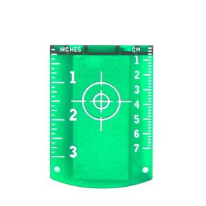 RIACHTAIS 2Pcs ic Level Target Board Red/Green Double Scale Line Beam Distance Plate Level Alignment Multi-purpose ic Target Plate For Line s
