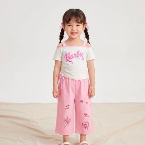 GIRL OOTD BARBIE PINK PANTS  1-7YO 1-10YO  SMALL & BIG SIZES